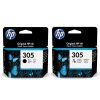HP 305 ( 3YM61AE / 3YM60AE ) Siyah ve Renkli Orijinal Kartuş HP 305 ( 3YM61AE / 3YM60AE ) Siyah ve Renkli Orijinal Kartuş